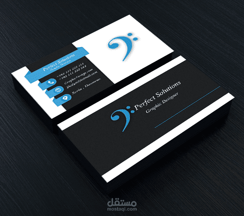 2 Flat Business Card