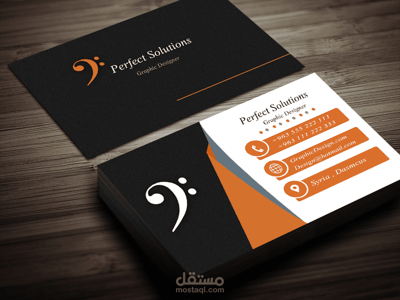 5 Flat Business Card