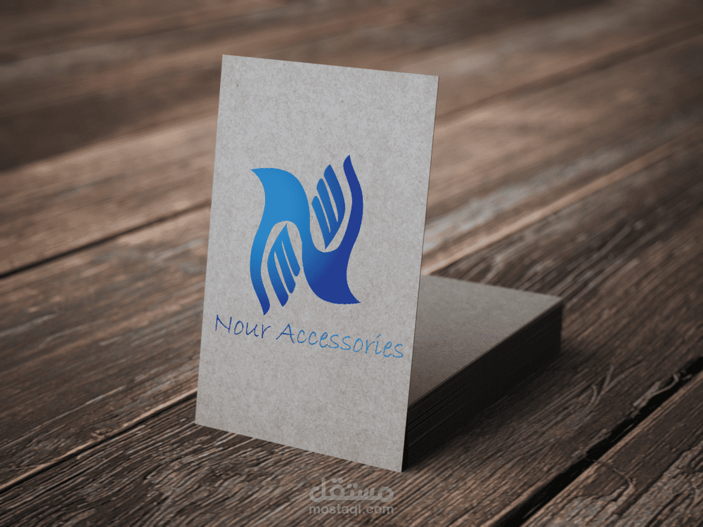 تصميم شعار أعمال يدوية