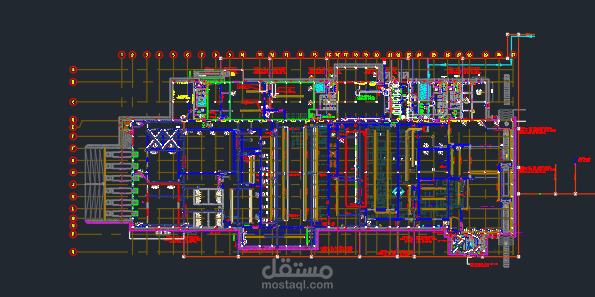 مخطط صرف لمصنع بالرياض