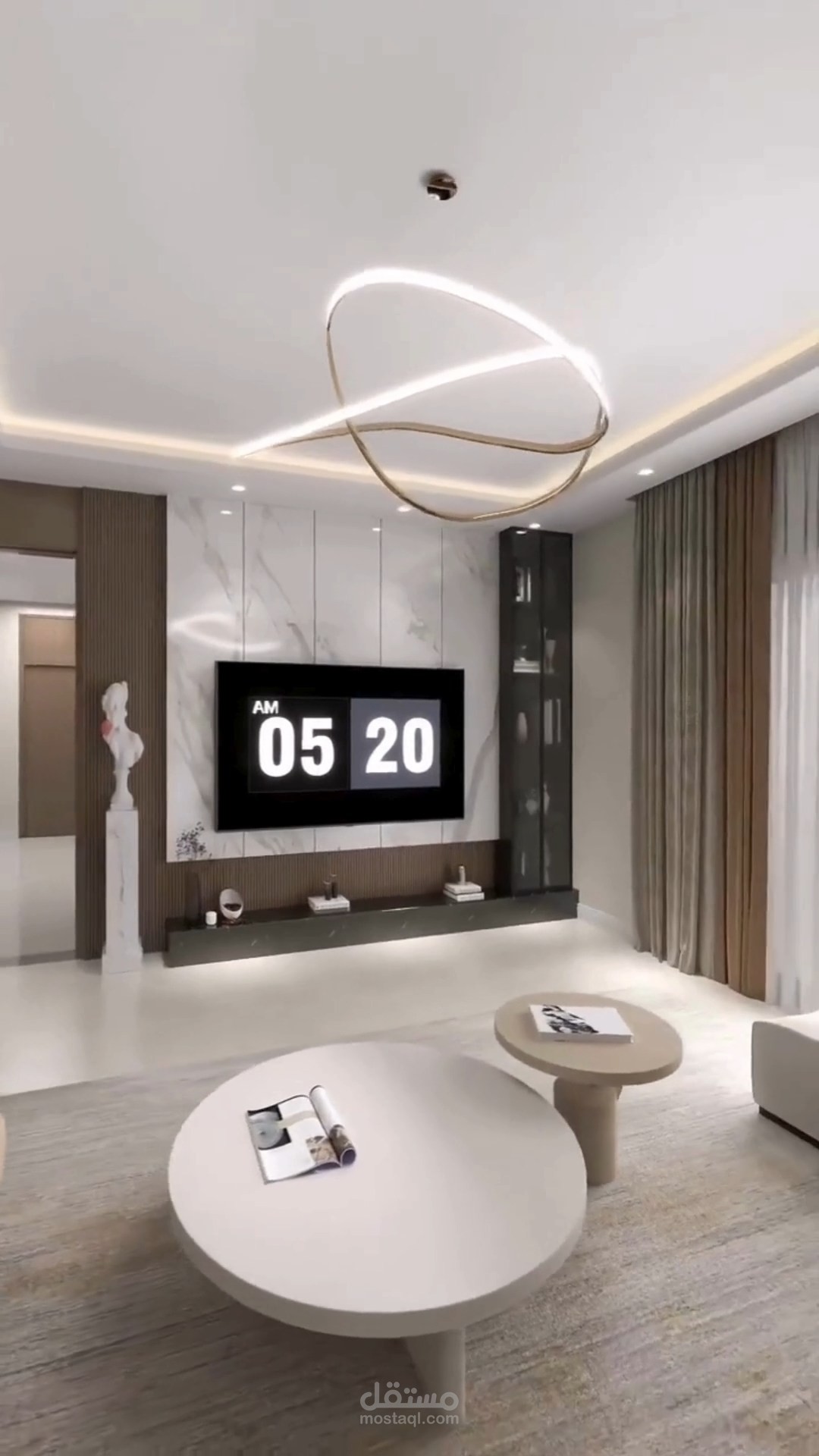 تصميم فيلا مودرن داخلي