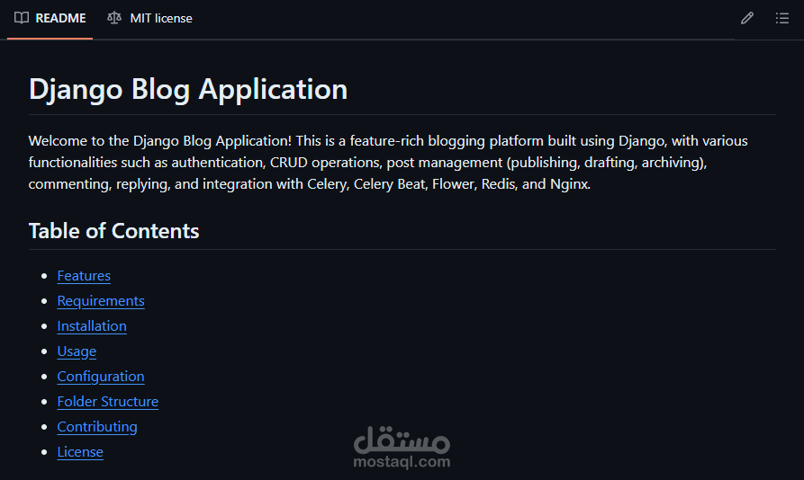 Blog Application