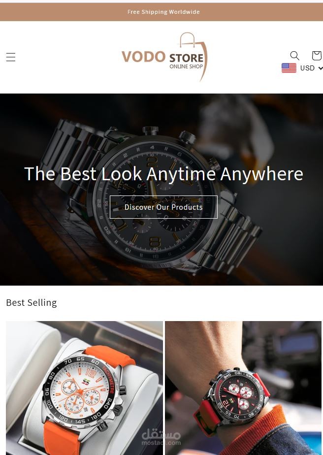 متجر ألكتروني - شوبيفاي