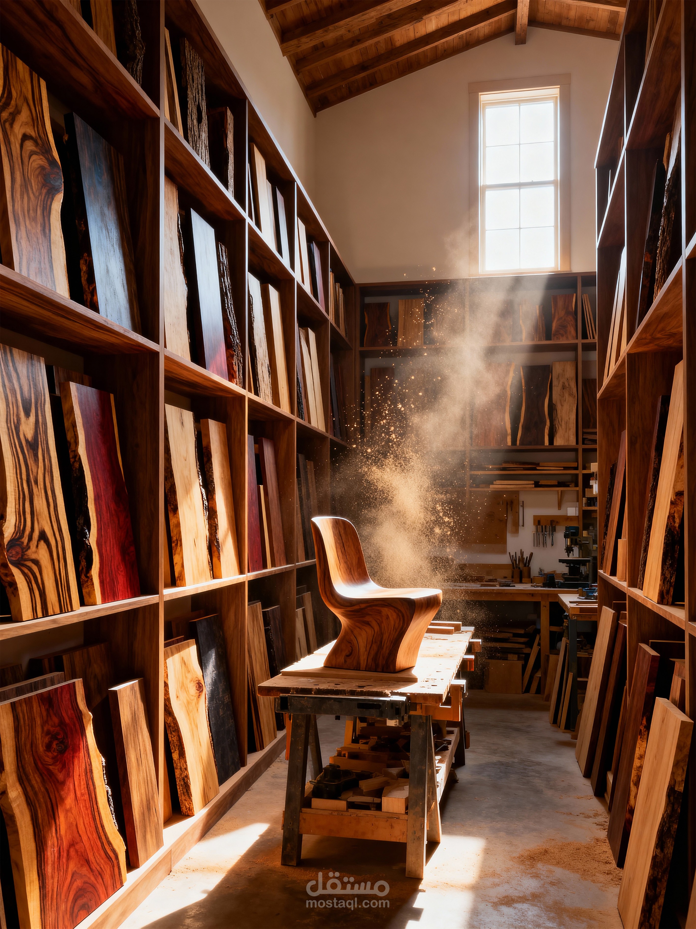 إعلان أثاث فاخر - دافنشي (DaVinci Furniture) - مرفق الصور الأصلية للعمل