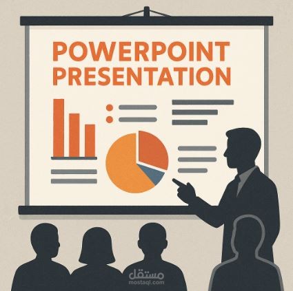 تصميم عروض تقديم احترافية لمشروعك (Powerpoint Presentations)