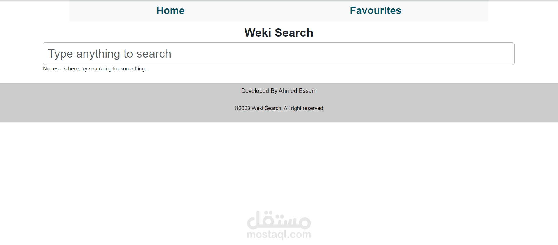 Weki-Search