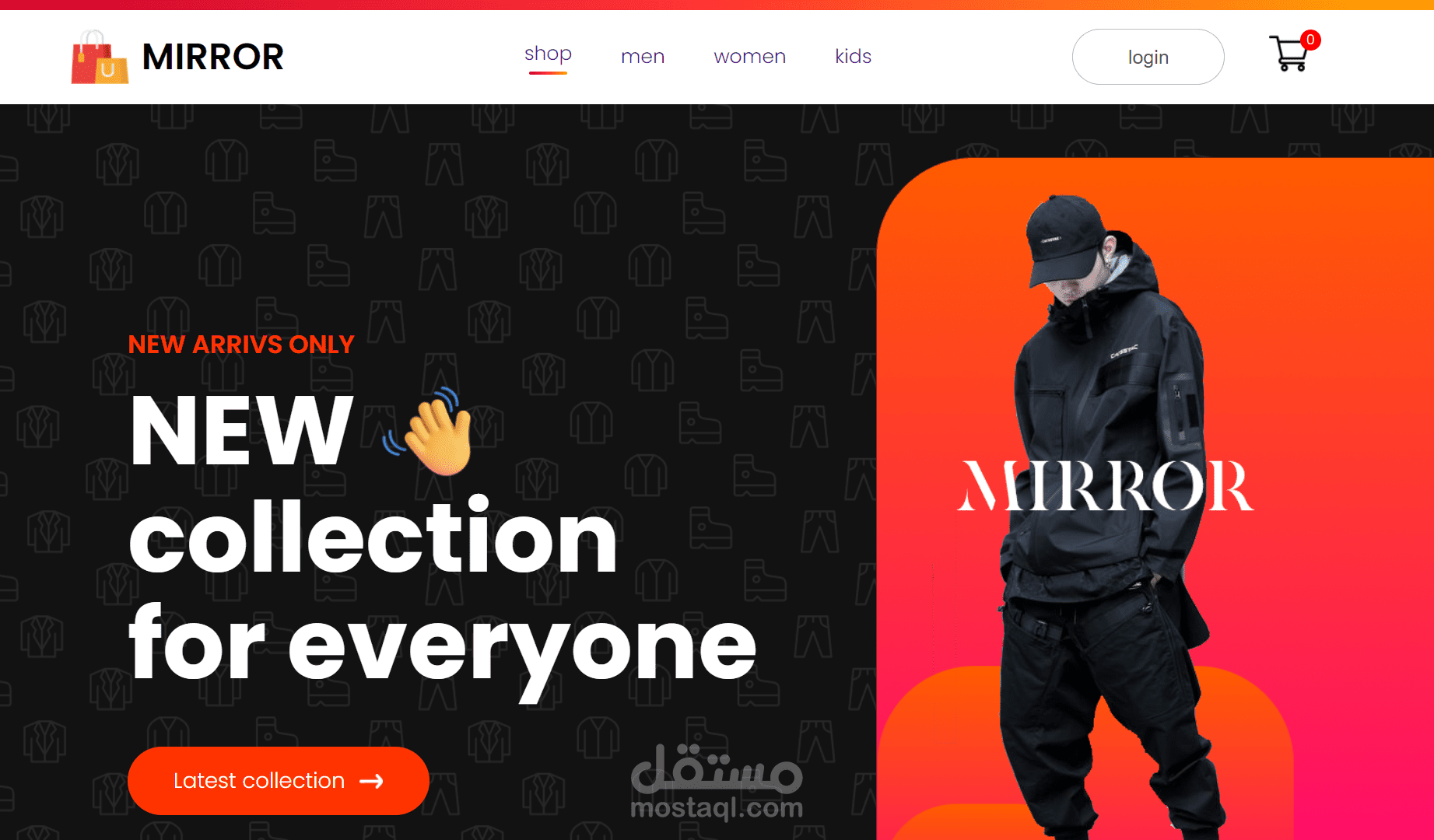 Mirror Clothes Website