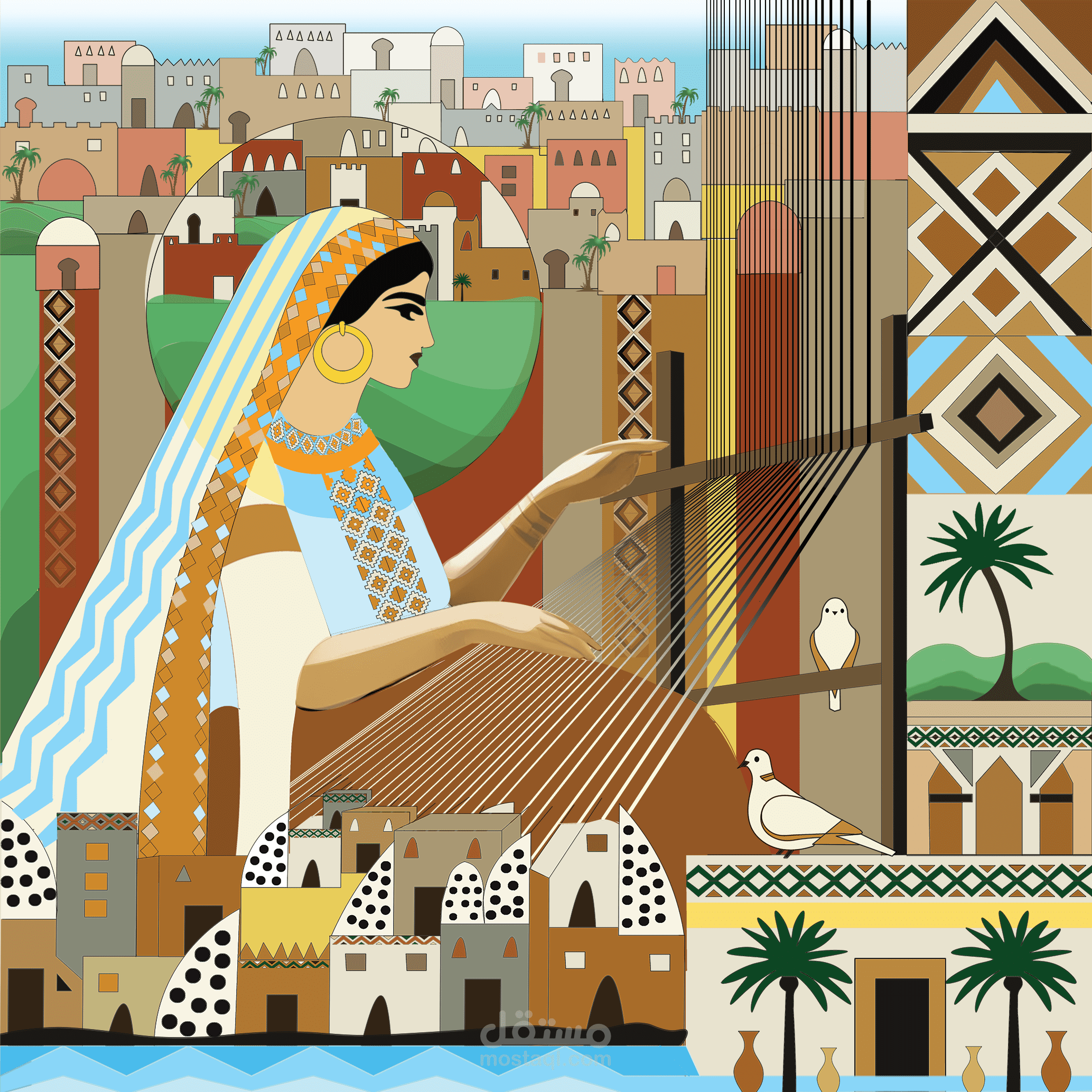 امراة مصرية