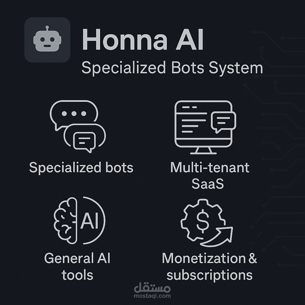 منصة Honna AI saas