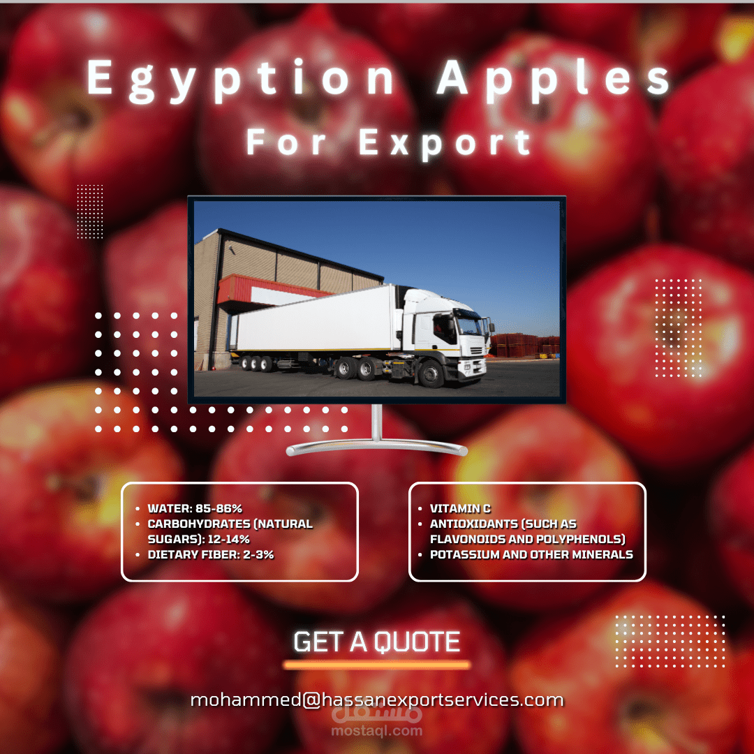 Instagram Post For Exporting Egyption Apples