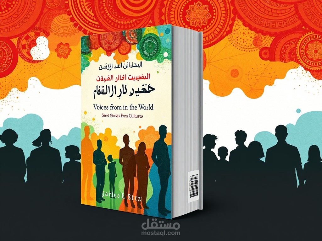 تصميم إعلان لكتاب
