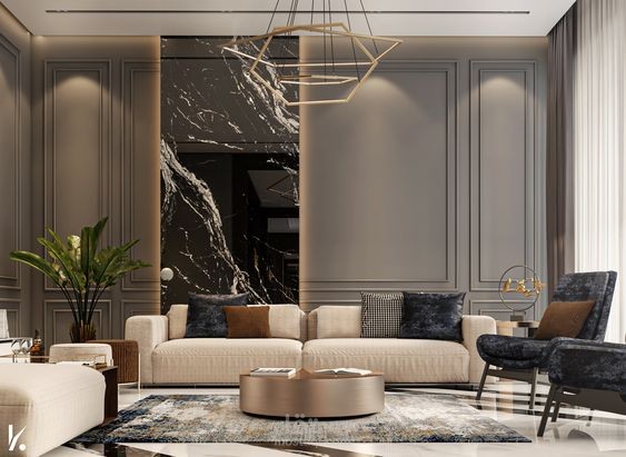 contemporary living room