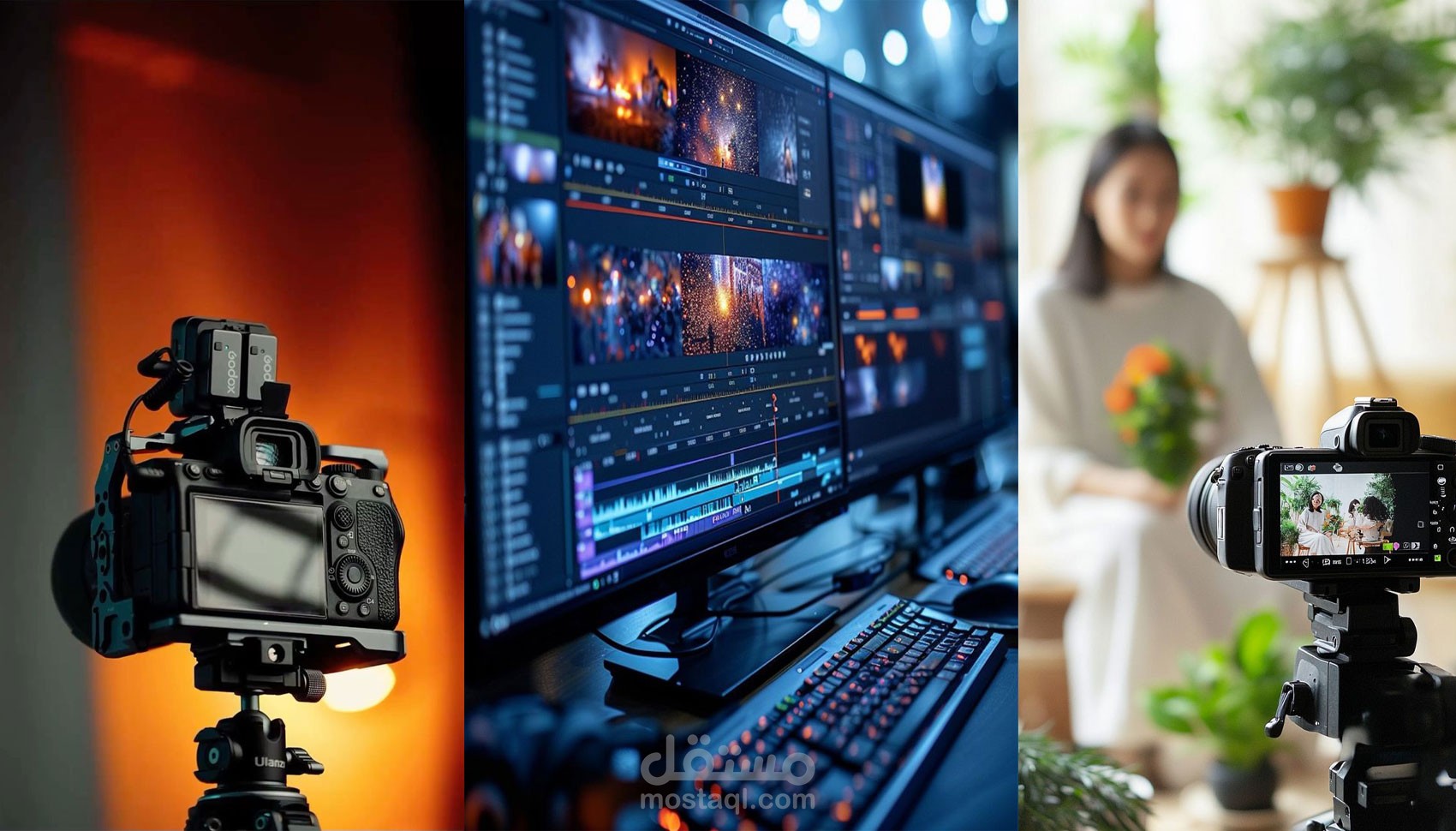 تصوير ومونتاج لتقديم  (للمؤسسة تعليم عالٍي ) احمد