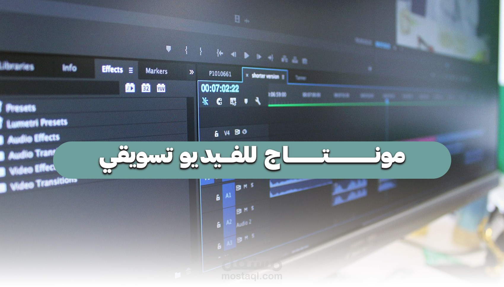 مونـــــــــــــــــــتــــــــــــــاج  للفــــيديو  تسويقي