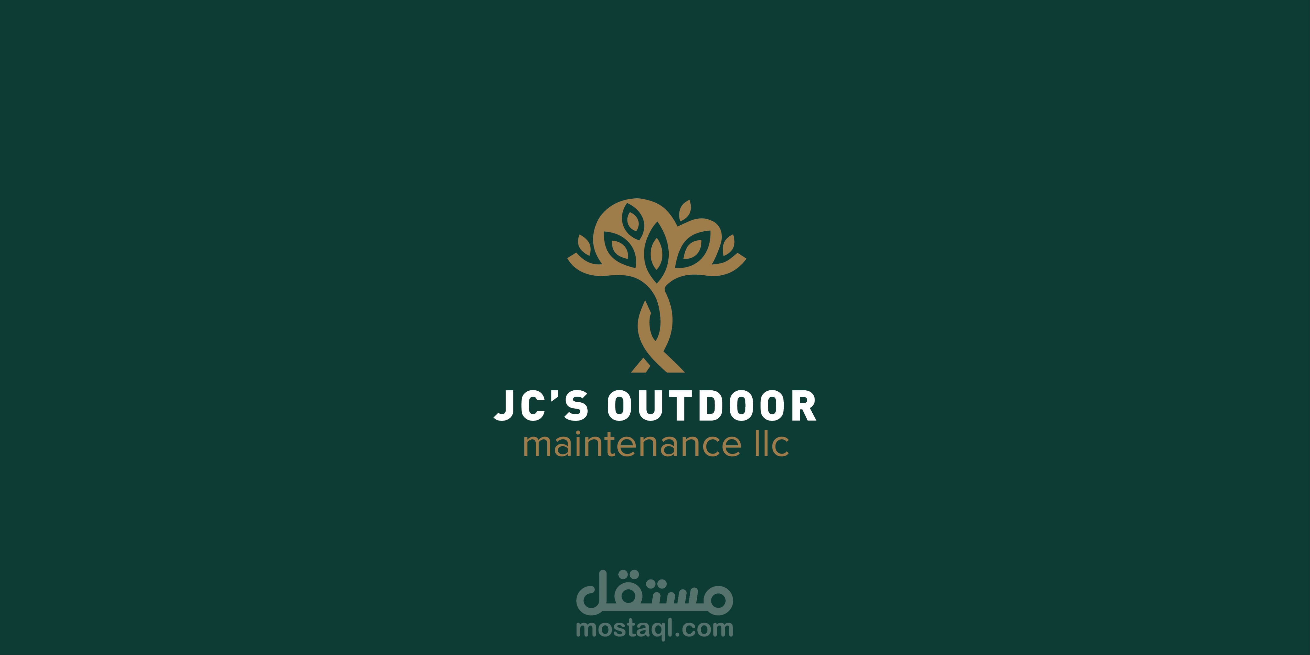 jc's outdoor logo design