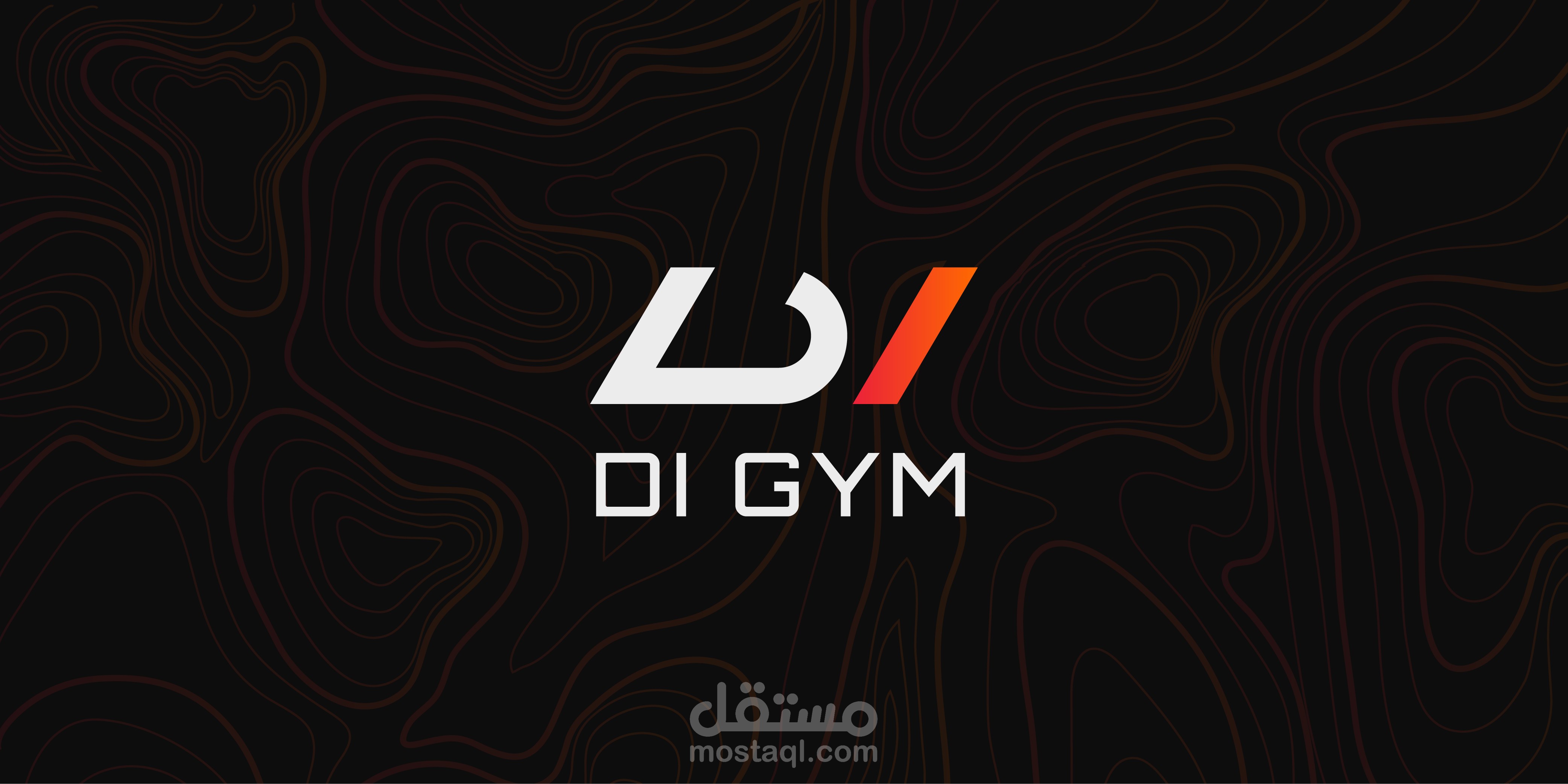 di gym logo design