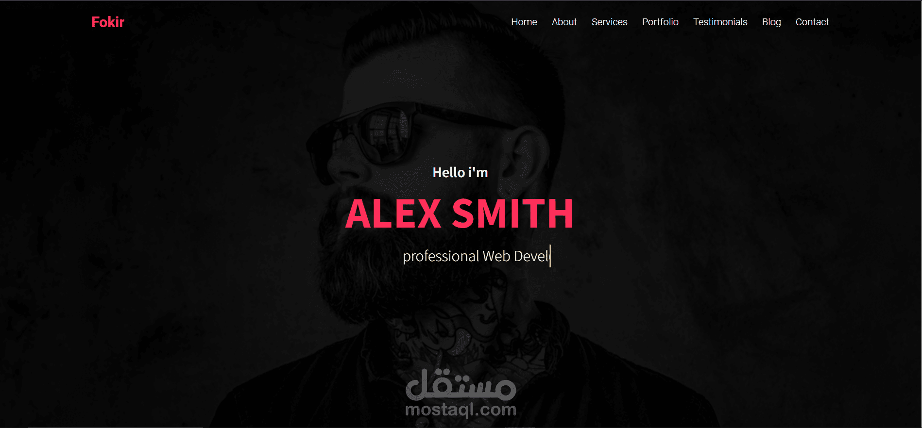 portfolio web site