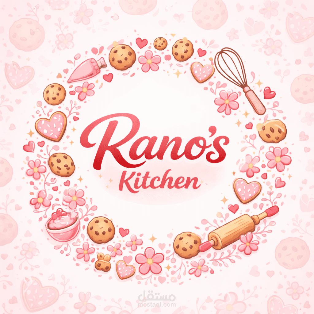 لوغو لمتجر حلويات