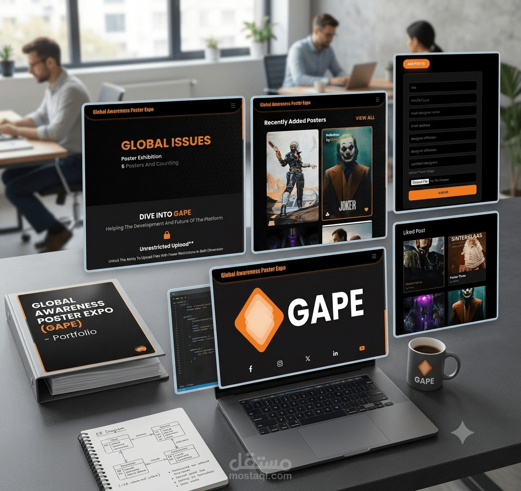 Post Exhibition Web Platform
