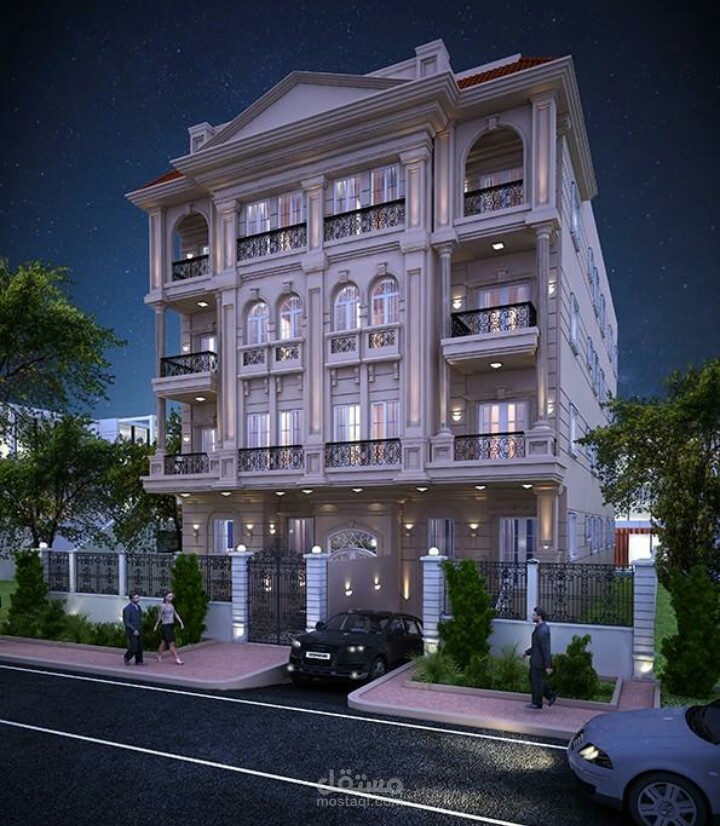 تصميم واجهات مباني خارجية