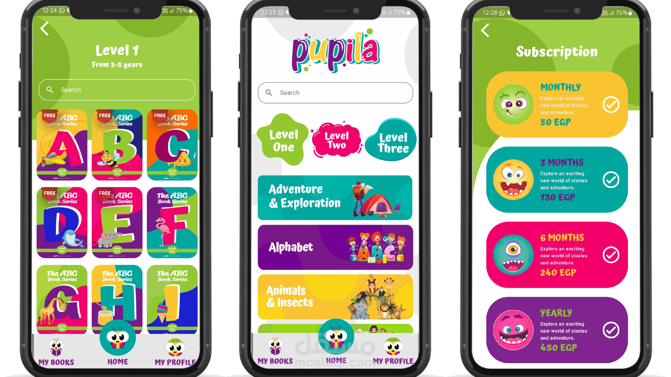 Pupila kids app
