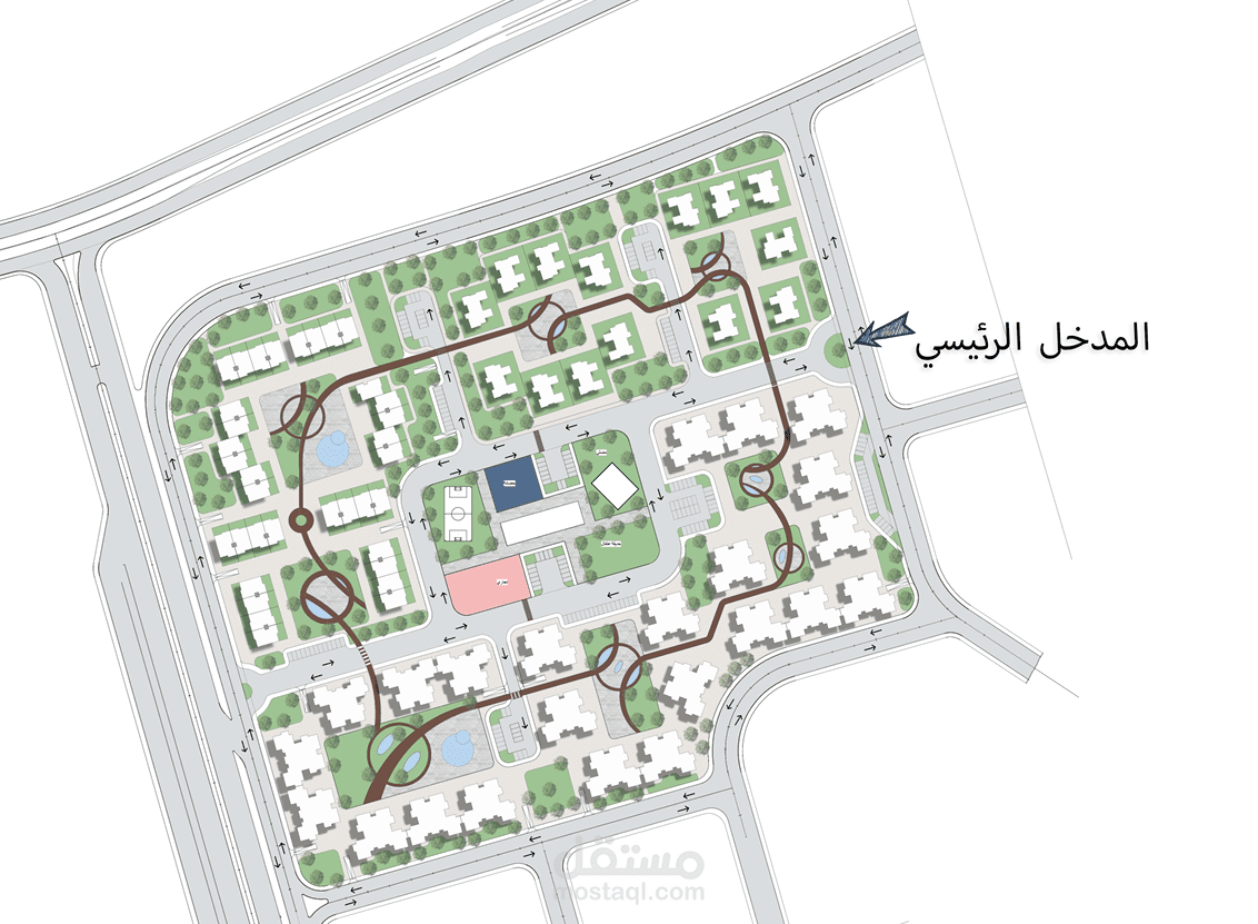 Urban Housing Design Project – Nasser City, Egypt