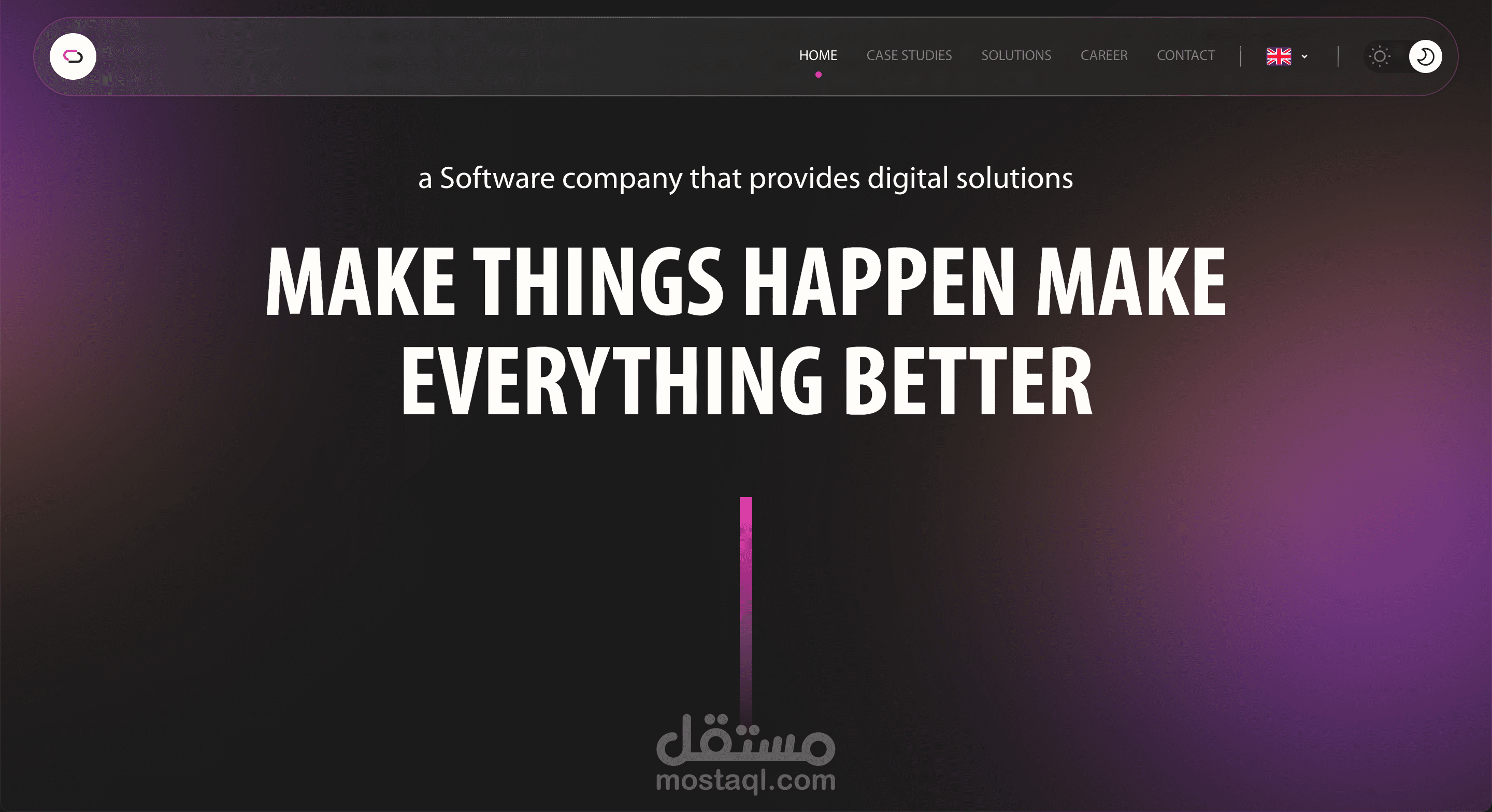نظام إدارة المحتوى لموقع شركه smartinia .com