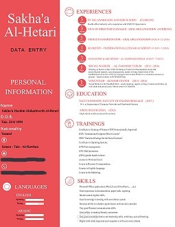إنفوجرافيك CV 2