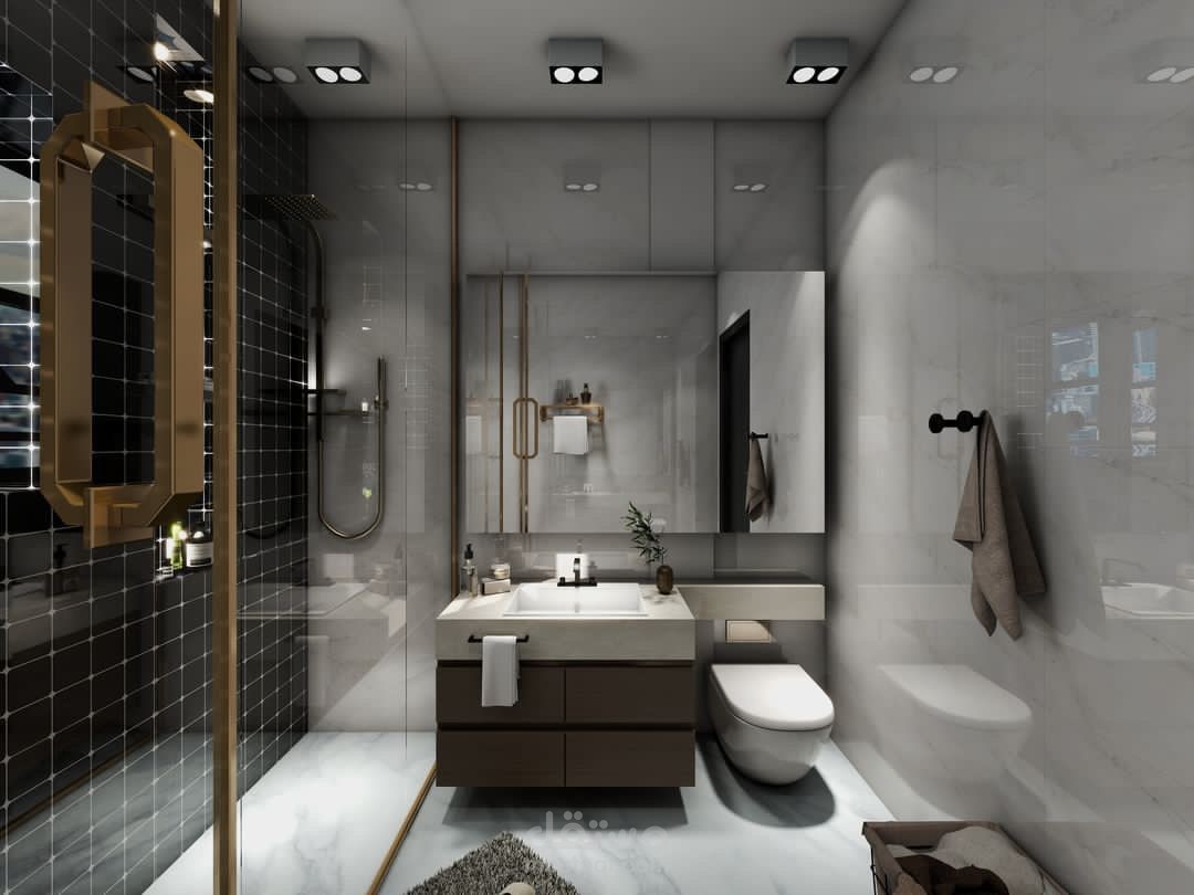 تصميم حمامات