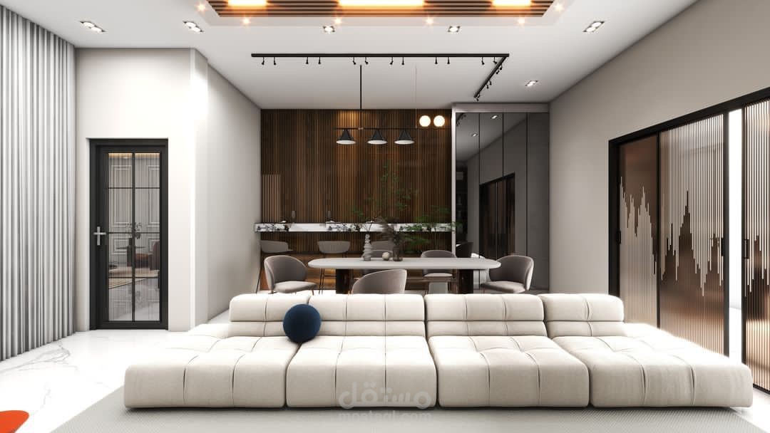 تصميم المجالس و غرف الاكل
