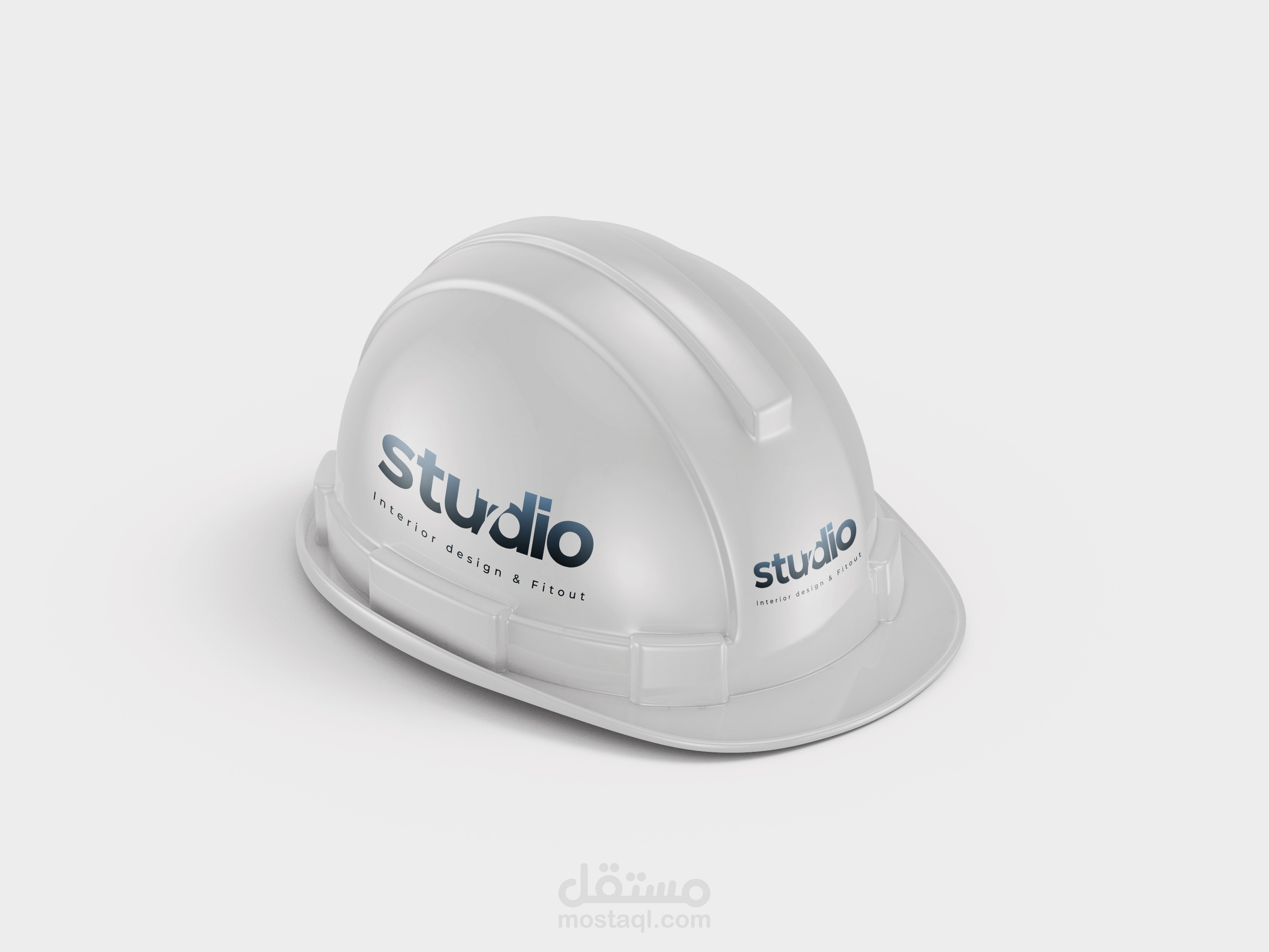 تصميم شعار + هوية بصرية لشركة تشطيب داخلي