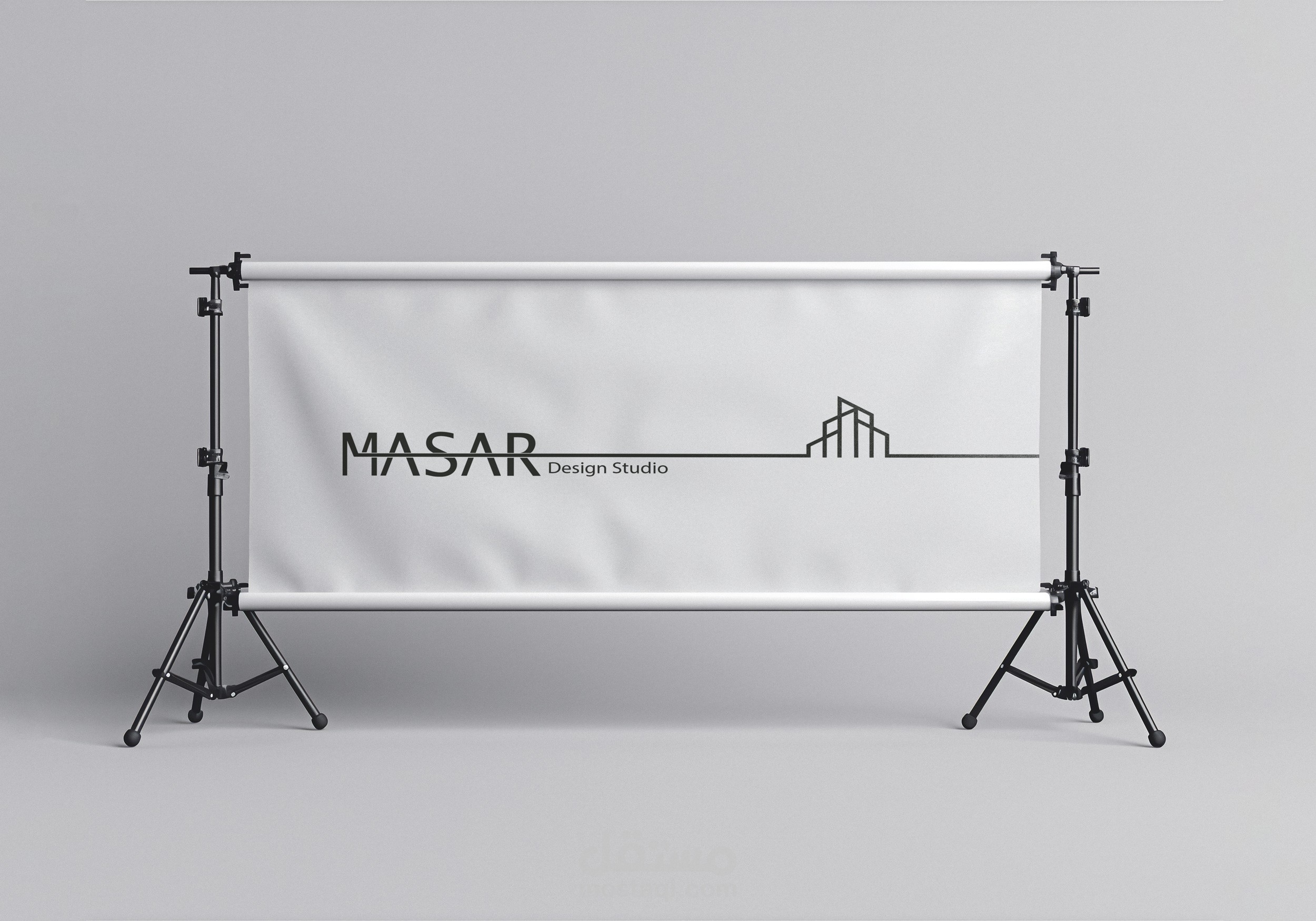 تصميم شعار مع هوية بصرية لمكتب هندسي