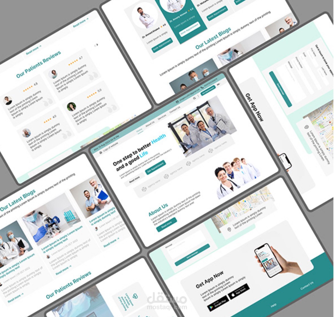 Medic health app & website