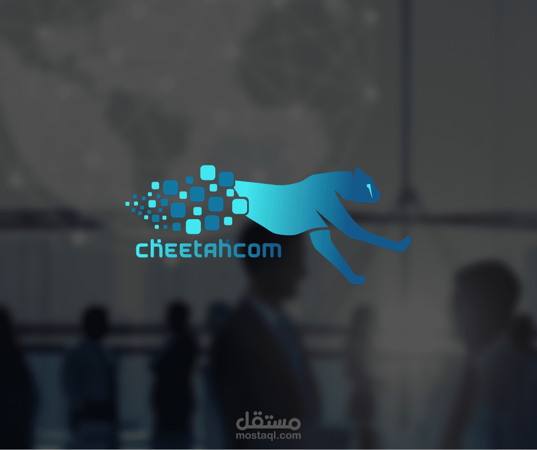 تصميم شعار لشركة Cheetahcom