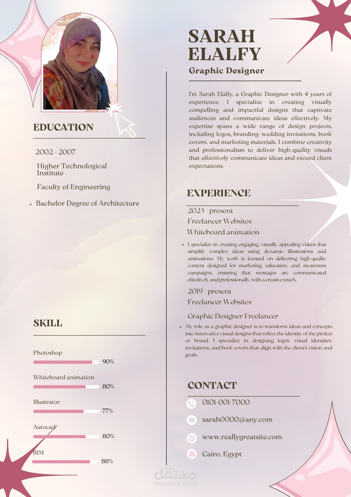 كتابة سير ذاتية مبدعة تعزز فرصك الوظيفية