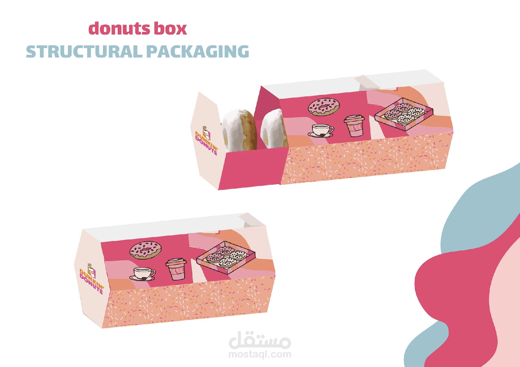 Redesign Dunkin Donuts package