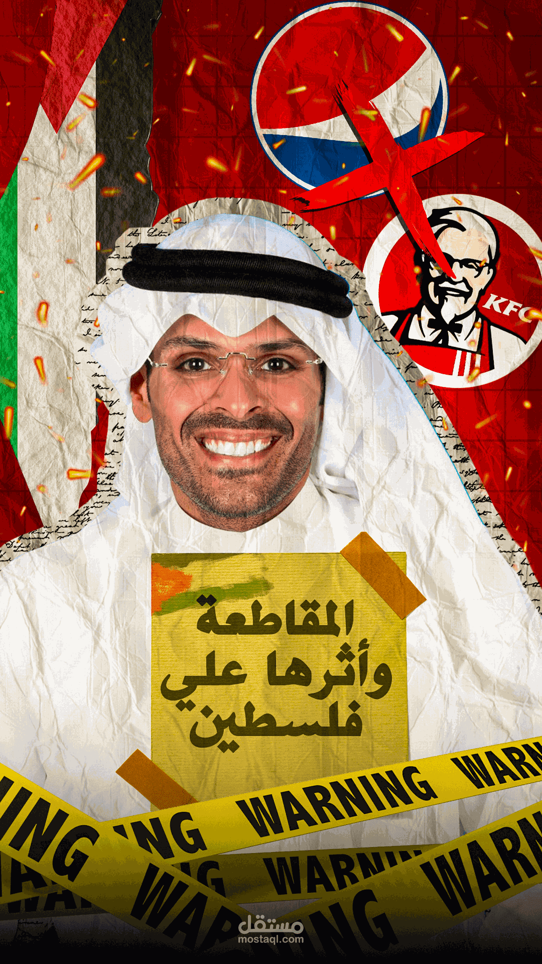 تصميم موشن للتوعية بأهمية المقاطعة