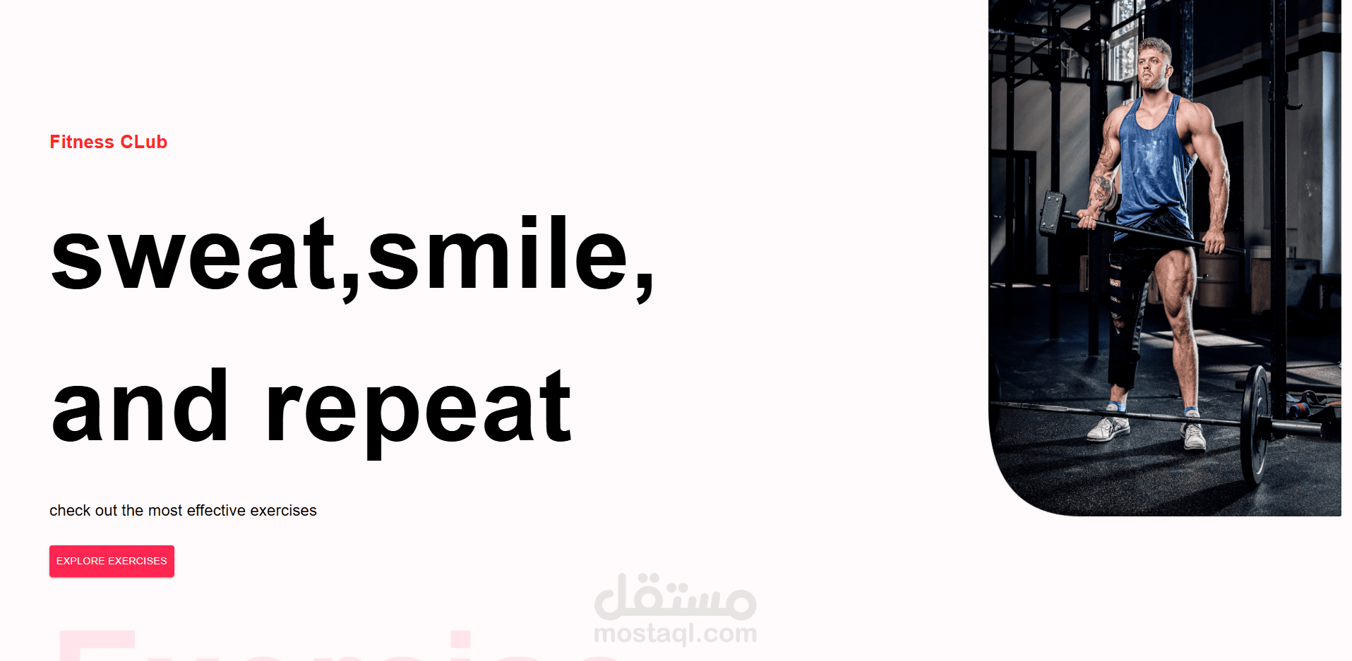 workout exercises  website