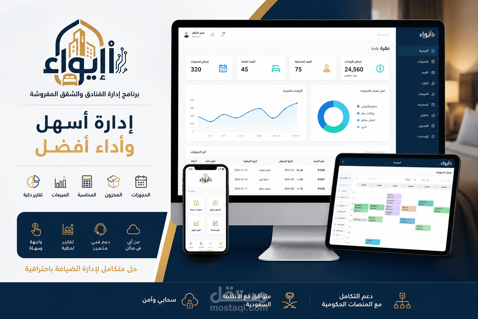 برنامج إدارة المنشئات السياحية والفندقية لموظفي المكاتب الأمامية