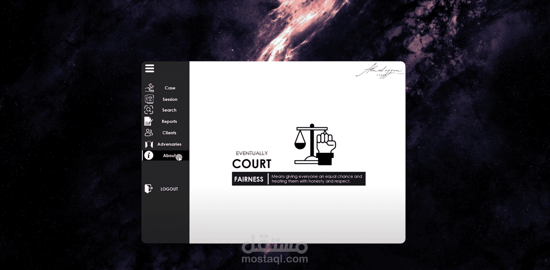 Lawyer Assistant Application