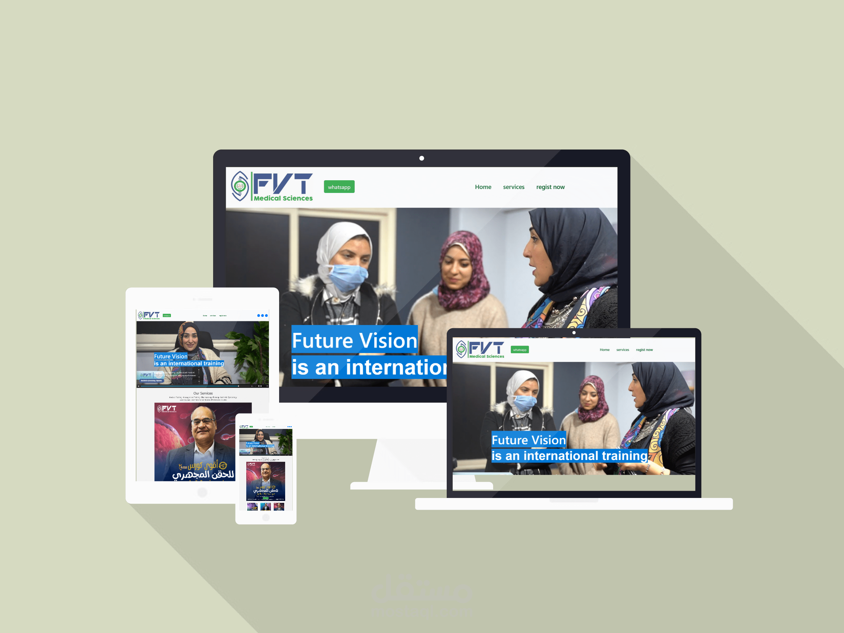 تصميم وتطوير منصة تدريبية إلكترونية متكاملة مع لوحة تحكم إدارية – (UI/UX & Full-Stack Development)