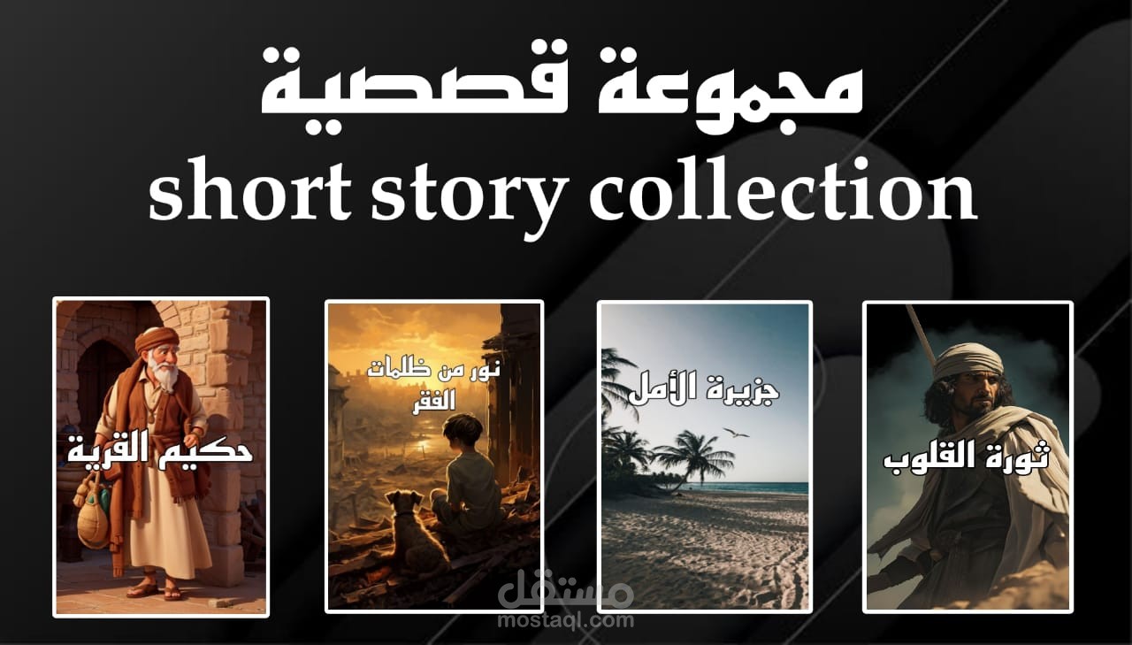 كتابة قصص قصيرة مشوقة ومؤثرة للأطفال والكبار بلغات متعددة