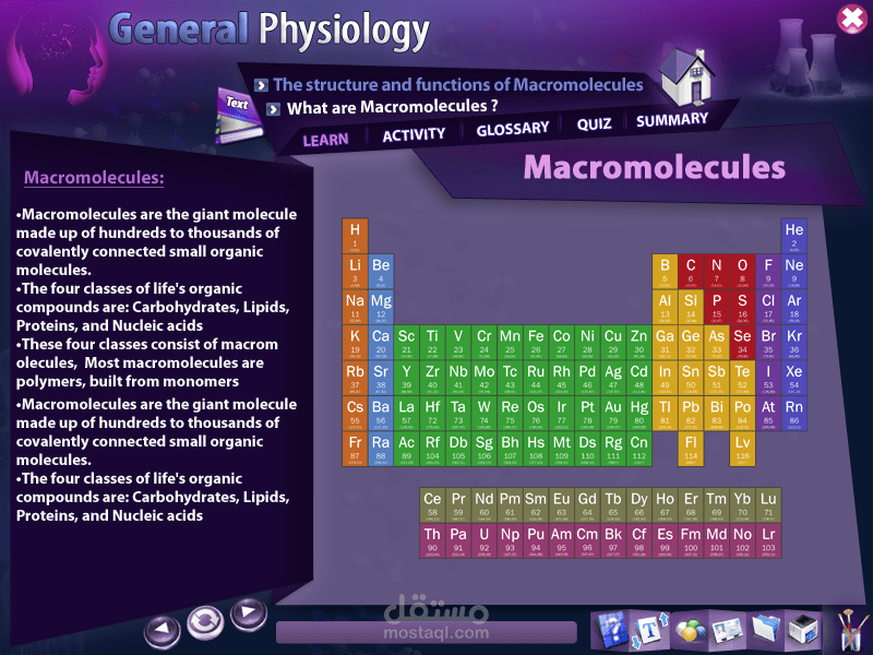 E-learning course template 06