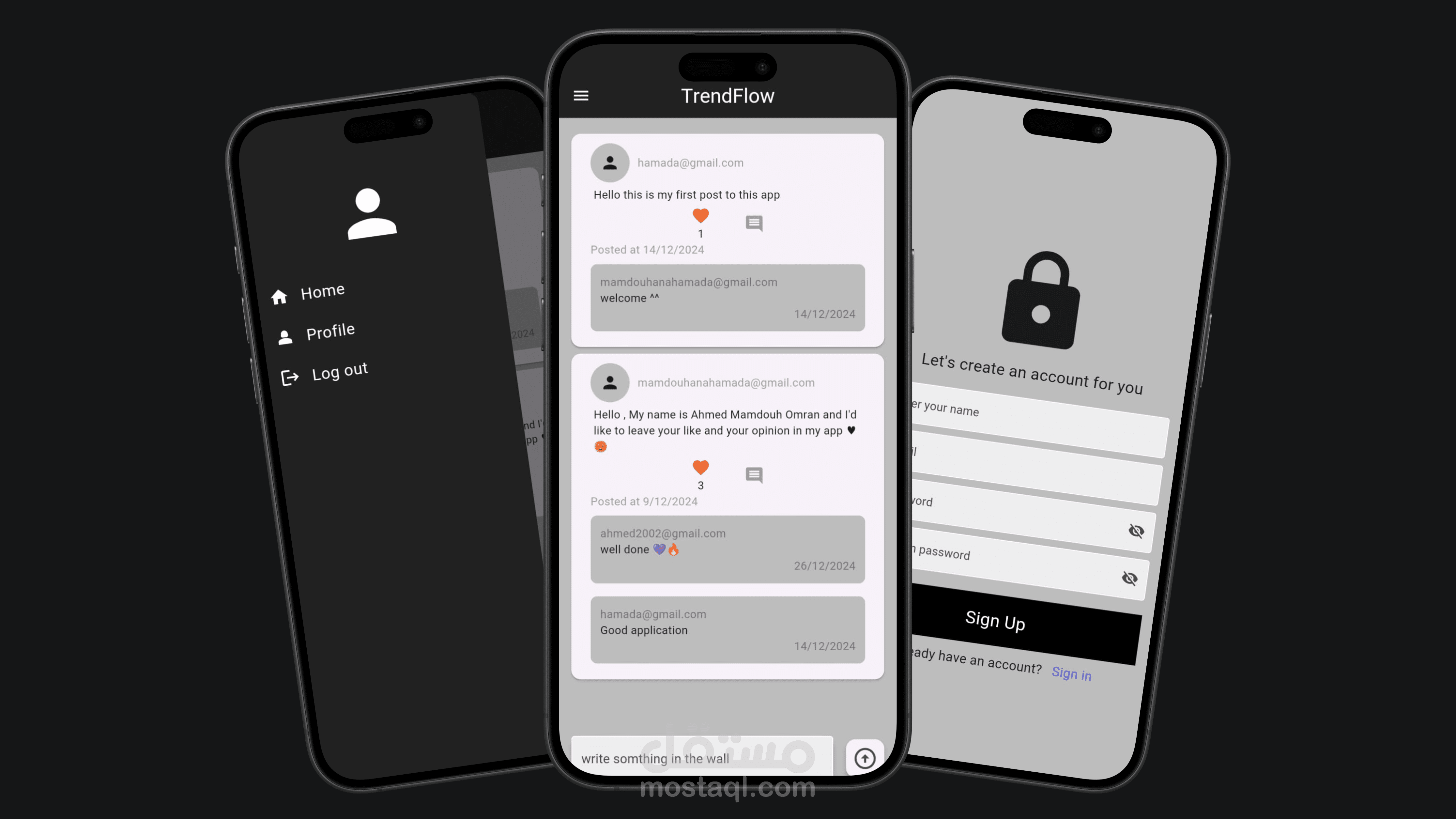 تطبيق تواصل اجتماعي