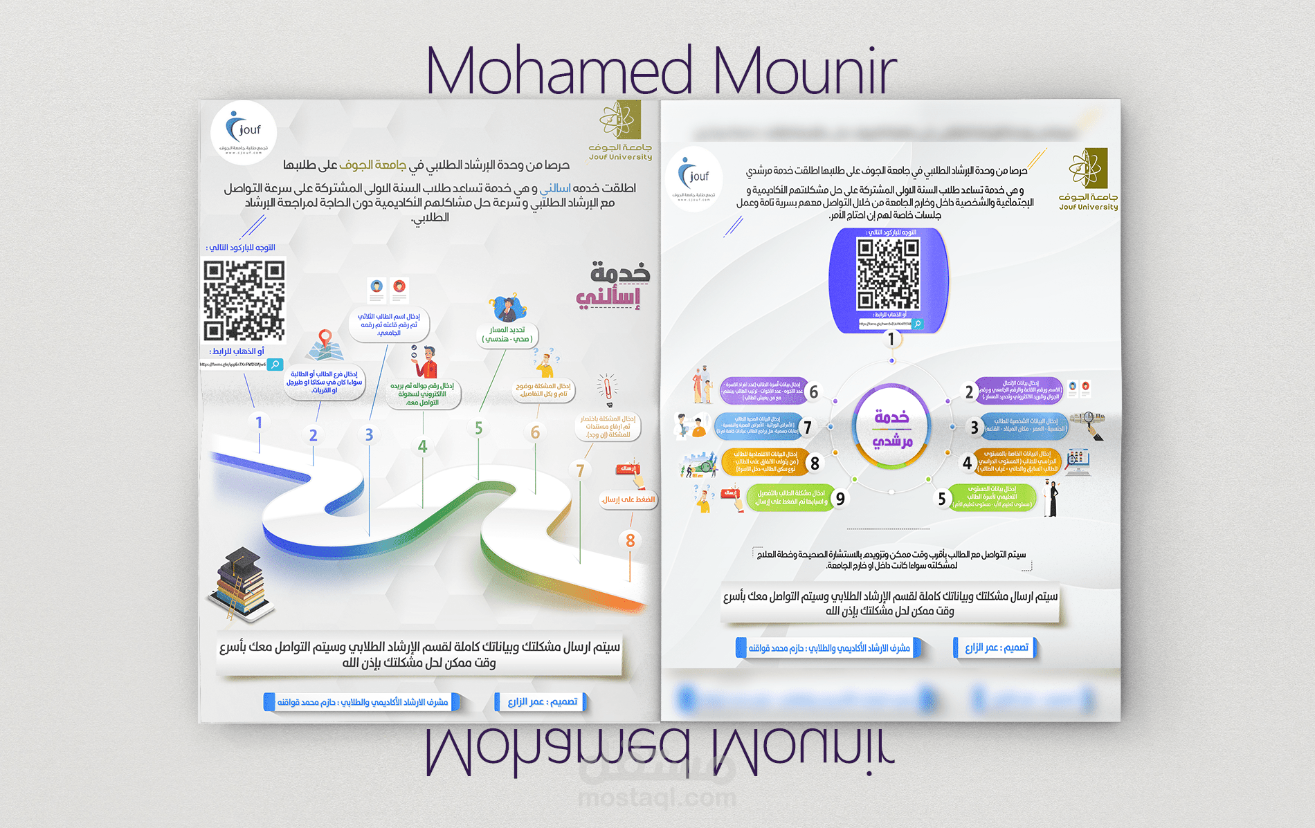 إنفوغرافيك إحترافي من تصميمنا الخاص