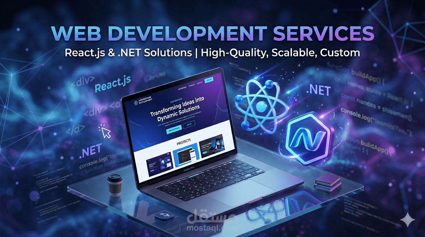 تصميم وتطوير مواقع احترافية