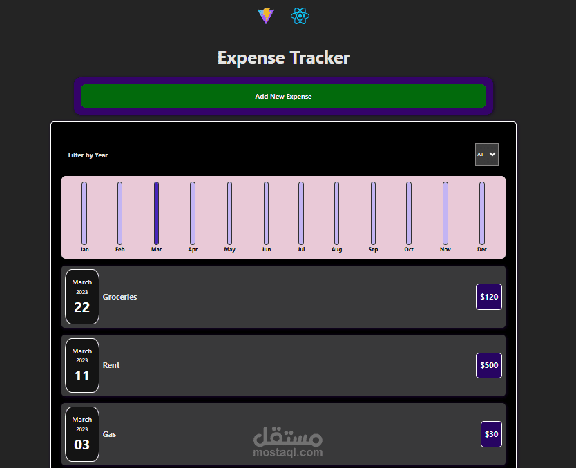 Expense Tracker – Personal Finance Web App