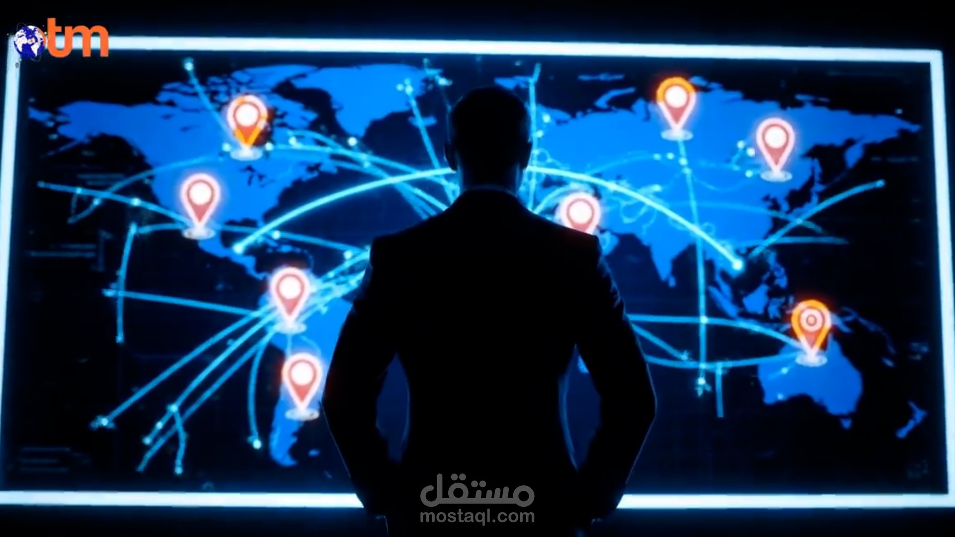 فيديو احترافي بالذكاء الصناعي لصالح منصة otm