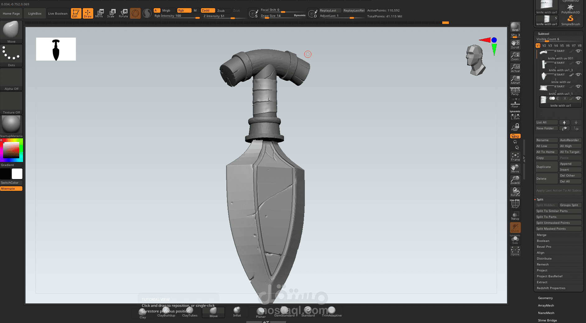 stylize knife