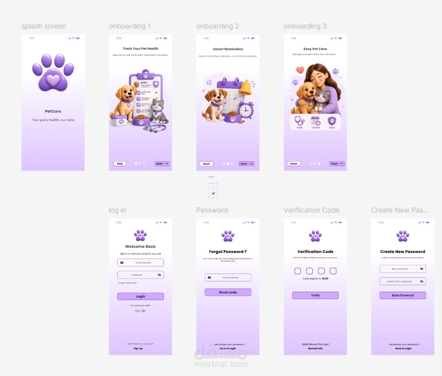 Pet Care – Pet Management App